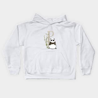 P for Panda Kids Hoodie